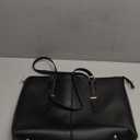 Laptop Tote Bag for Women 18 Inch Leather Computer Laptop Bag Office Work Bag