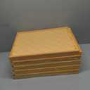 5 Pack Stackable Closet Storage Basket - Stackable Storage Bins, Multifunctional & Foldable Closet Organizer, Wardrobe Cupboard Space-Saving Hat Storage Drawer Organizer, Yellow