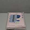 MooMee Bedding Duvet Cover Set 100% Washed Cotton Linen Like Textured Breathable Durable Soft Comfy (Heathered Greyish Pink, Queen 90"x90")