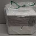 ARSTPEOE 4Tier Medicine Organizer  Portable Medicine Cabinet with Plastic Handle, Multipurpose Medical Box, Empty First Aid Kit for Home