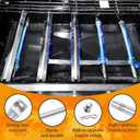 Grill Replacement Parts for Charbroil Performance 5 Burner 463448021 463450022 463451022, 4 Burner 463365021 463352521 463366022, G325-0002-W1 G327-2100-W1, 15.5 Heat Plate, 15.3 Burner, Igniter