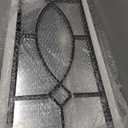 Kate and Laurel Bakersfield Farmhouse Wall Mirror, 13 x 30, Black, Traditional Metal Framed Mirror for Wall