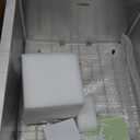 Kichae 33 Inch Undermount Kitchen Sink Double Bowl 50/50 Stainless Steel 18 Gauge Under Counter Kitchen Sink Handmade Basin with Drain Strainer (33"  19" - 55)