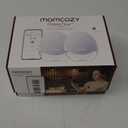 Momcozy Breast Pump Hands Free Upgraded Mobile Flow | M9, App Discreet Control with Personalized Multi-Modes & 15 Levels, Wearable Breast Pump 24mm, 2 Pack Cozy Red