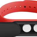 Pill Bracelet – Small Pill Case Portable Emergency Pill Container with Adjustable Strap, 360° Quick-Open Lid & Travel-Friendly Design (Ideal for Daily/Travel Use)​ (Red)