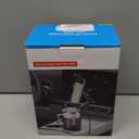 This Hill for Magnetic Cup Holder Charger, 360 Rotating Wireless Magnetic Car Charger, Fast Charging Phone Holder for iPhone 17 16 15 14 13 12 and Samsung Galaxy S20 Above Series [With QC 3.0 Adapter