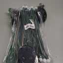 ZGWJ Solar Garden Lights Outdoor, 6 Pack 60 LED Solar Swaying Lights with Leaves, Waterproof Solar Firefly Lights for Patio Pathway Outdoor Decoration Warm White