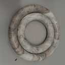 Creative Co-Op Brown Marble Trivets, Set of 2