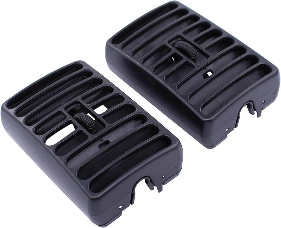 ApplianPar Driver and Passenger Side Dashboard AC Air Vent Outlet for Jeep Wrangler 1997-2006, TJ 1997-2006, Cherokee 1997-2001
