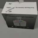 2L humidifiers for bedroom humidifier Home Ultra-Quiet 28 dB Quiet Supersized Cool Mist Air Humidifier for Baby NurseryDual NozzieEasy to Clean & Fill, 7 Color NightLight (White)