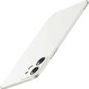 Casechics Compatible with iPhone Case,Luxury Matte Hard PC Slim Fit Ultra Thin Lightweight Camera Lens Protection Soft Shockproof Cover Phone Case (White,iPhone 11)