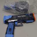 Electric Water Gun with LED Flash & USB-C Charging, Designed for Epic Aquatic Fun, Automatic Squirt Guns 25-30 FT Range, Realistic Water Pistol for Summer Outdoor Backyard Water Theme Party Toys