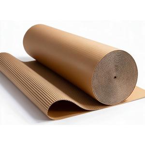 Corrugated Cardboard Roll, 25 x 400 Inches Corrugated Paper Single Face