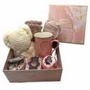 Spa Gift Baskets for Women,Luxury Self Care Gifts for Mom,Get Well Soon Gifts for Friend,Thank You Relaxing Box Gifts for Women 20th,30th,40th,50th,60th 70th 75th Birthday,Anniversary (Pink)