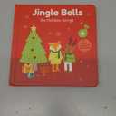 Cali's Books Jingle Bells USB-C Rechargeable Christmas Musical Book - Toddler Interactive Christmas Books for Kids and Babies - Sound Books for Toddlers 1-3 - Baby