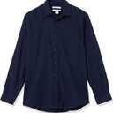 Amazon Essentials Men's Long-Sleeve Flannel Shirt - Discontinued Colors (Blue, XS)