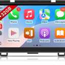 Android Car Radio Stereo for Honda CRV 2007 2008 2009 2010 2011-9" IPS Touchscreen Head Unit Radio Player with Carplay Android Auto Mirrorlink in-Dash GPS Navigation Bluetooth WiFi FM