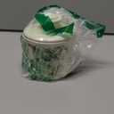 Stoneware Butter Crock with Lid, Ceramic Butter Dish with Water Line, Countertop Butter Keeper, Butter Holder for Countertop, Warm Ivory