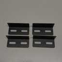4pc Slotted Right Angle Brackets 4"