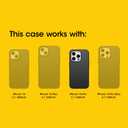 OtterBox iPhone 15 Pro (Only) Symmetry Series Case - Black, Snaps to MagSafe, Ultra-Sleek, Raised Edges Protect Camera & Screen