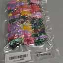 100 Pieces Mini Tassels for Craft Jewelry Making - Colorful DIY Keychain Summer Tassels with Jump Ring for Earring Bag Charm Pendant Bookmark