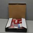 Lockout Tagout Kit Electrical Loto - Clamp-On Circuit Breaker Lockout, Group Lockout Hasps, Lockout Tag, Universal Multi- Pole Breaker with Pocket Bag (Bigger Red Kit)