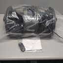 TISSCARE Shiatsu Foot Massager with Heat: FSA HSA Eligible Foot Massager for Neuropathy, Plantar Fasciitis and Pain Relief-Massage Feet/Leg/Calf/Ankle at Home/Office, Gifts for Women and Men(Gray)