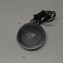 HouseGem Large Candle Warmer Plate - Coffee Cup Mug Warmer for Desk, Candle Melter, Electric Mug Heater for Beverages, Milk & Tea, Coffee Accessories Ideal Gifts Keep Cup Warm (Black)