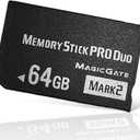 64GB Memory Stick Pro Duo (Mark2) - Compatible with PSP 1000, 2000, and 3000 Expansive Storage Capacity for PSP