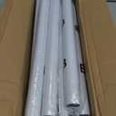 Tension Curtain Rod Extra Long White Shower Curtain Rods No Drilling Outdoor Tension Rod 31-168 inch Shower Rod Adjustable Spring Tension Rods Heavy Duty for Bathroom Patio Window Rust Proof