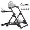VEVOR Racing Wheel Stand, Adjustable & Foldable Simulator Stand for Logitech G923 G920 G29 G27, Thrustmaster T300RS TX F458 T500RS T3PA-PRO(F1/GT) Gaming Cockpit,Pedals Simulator NOT Included