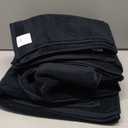 COZYART Black Bathroom Towel Sets 6Pcs 650 GSM 100% Cotton Bath Towel Set for Bathroom Super Absorbent Durable Luxury Set with 2 Bath Towels, 2 Hand Towels, 2 Washclothes