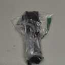 Terviiix Mini Flat Iron for Short Hair Temperature Adjustable, 1/2 Inch Mini Small Portable Ceramic Travel Hair Straightener for Men, Black