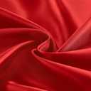 Entisn Red Satin Fabric by The Yard, Silky Fabric 60 Inch Charmeuse Satin Fabric, Soft Cloth Fabric for Wedding Decor, DIY Crafts, Napkins, Bridal Dress, Sewing(3 Yards)
