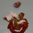 Canlierr 4 Roll Valentine's Day Silk Velvet Ribbon for Gift Wrapping Fringe Fabric Frayed Velvet Ribbon Raw Edge for Valentine Day Party Wedding Decor Bouquet Basket Hair (Elegant Color,2 in X 8 yd)