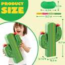 Cinco De Mayo Cactus Pinata for Kids Birthday Party, (16.75x11.25x3 in.) for Fun Fiesta Taco Party Supplies, Luau Event Photo Props, Mexican Theme Decoration, Carnivals Festivals, Taco Tuesday Event