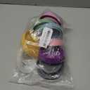 7 Wide Mouth + 7 Regular Mouth Mason Jar Lids, Multi Color Plastic Lids for Mason Jars with Silicone Rings, Thickened Leak-Proof Canning Lids Regular Wide Mouth