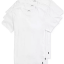 POLO RALPH LAUREN Men's Slim Fit Cotton Crew Undershirt 3-Pack Small