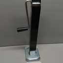 8000LBS Square Trailer Jack, 15" Lift, Heavy Duty Jack with Adjustable Drop Leg, Weld On for RV, Boat, and Utility Trailers
