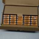 Amazon Basics 100-Pack AA Alkaline Batteries, 1.5 Volt, 10-Year Shelf Life, Reliable