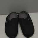 RockDove Men's Original Two-Tone Memory Foam Slipper, Size 10.5 US Men,Black/Grey