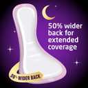Medline FitRight Overnight Bladder Control Pads, Maximum Absorbency, Nighttime Incontinence Protection, 8.5 x 16, 24 Count per Bag (6 Bags)