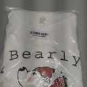 MyFav Matching Family Christmas Pajamas Set Soft Holiday Clothes Sleepwear (Medium, Polar Bear1)