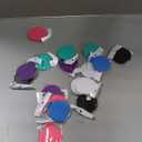 Jetec 18 Pieces Compact Mirrors Bulk Gifts Mini Vintage Pocket Mirrors for Purse Small Portable Folding Round Makeup Stuffs for Travel Daily Use Party Favors Women (Classic Colors)