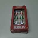 HERSHEY'S HY0158 Kurt Adler Plastic Mini Kisses Ornament, Set of 6,Christmas