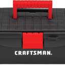 CRAFTSMAN Tool Box, Lockable, 13 in., Red/Black (CMST13004)