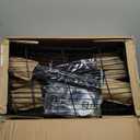 Amazon Basics 5-Shelf Multipurpose Adjustable Sturdy Steel Storage Shelving Unit, Easy Assembly, 13.4" D x 23.2"W x 60"H, Black