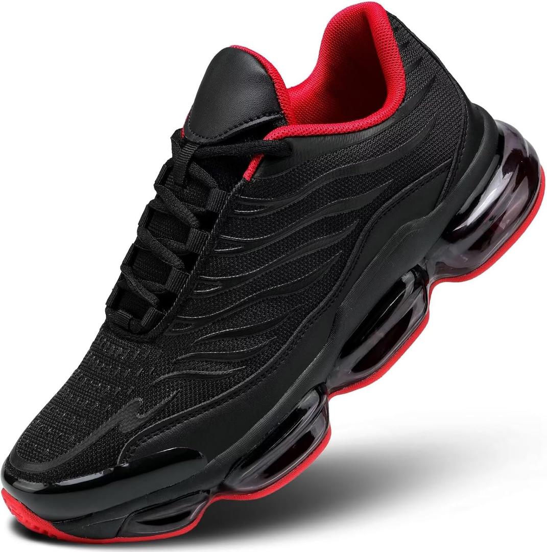 Men's Air Running Shoes Non Slip Workout Casual Sport Shoes for Men Basketball Sneakers Fashion Tennis Sport Fitness Cross Trainers, Size 11
