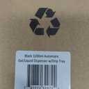 Automatic Hand Sanitizer/Soap Dispenser Touchless Electronic Motion Sensor Release for Gel & Liquid Solutions + Anti-Drip Catcher Tray & Large Capacity Refillable Tank of 1200ML/40OZ 16x13.3x30 CM