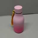 BJPKPK Insulated Water Bottles, 12oz Stainless Steel Metal Water Bottle with Strap, BPA Free Leak Proof Jugs, Mugs, Flasks, Reusable Thermal Flasks for Sports & Travel, Sakura